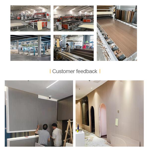 Доказательство прессформы панелей стены облицовки древесины угля водоустойчивой ткани бамбуковое