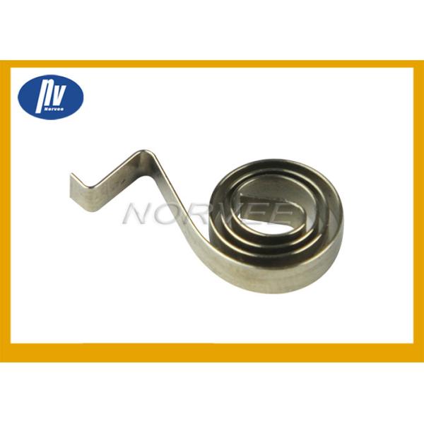 Stainless Steel 301 Industrial Torsion Spring , Spiral Power Spring For Motor