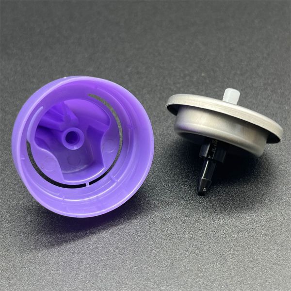 Inverted Aluminum Aerosol Valve for Hair Mousse  Compatible with Salon-Grade Formulas