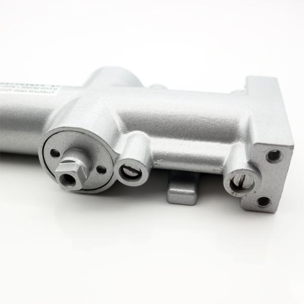 Серебряный гидравлический дверной скользящий замок для современной пожарной двери в стиле современного дизайна