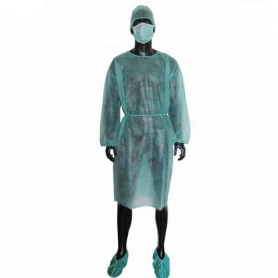 Laboratory Non Sterile Eco-friendly Isolation Gown With Cuff