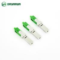 Conjunto rápido rápido do SC APC do conector da fibra ótica H03 com encaixado