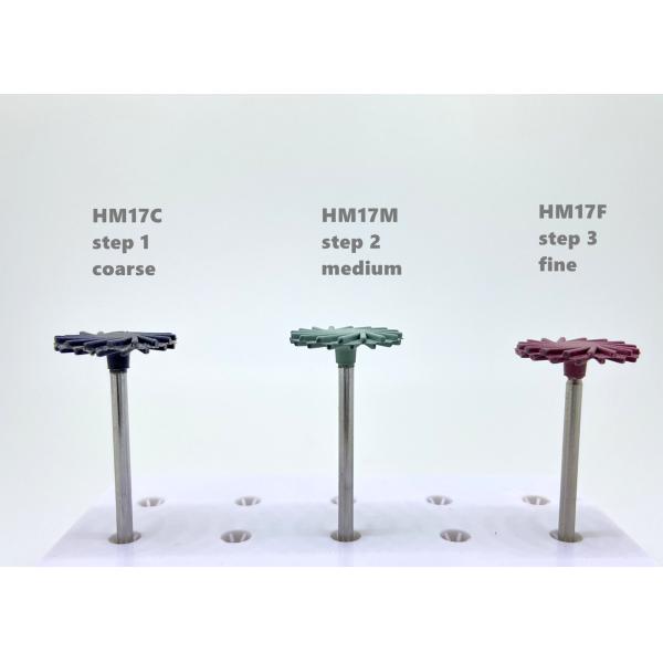 17mm Polishing Wheel Dental Rubber Diamond Finishing And Polishing Dental Burs