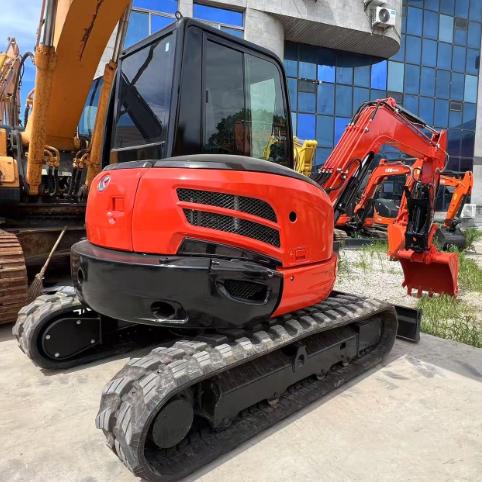 Mini-excavateur d'occasion de 6 tonnes Kubota KX163 Excavateur fabriqué au Japon