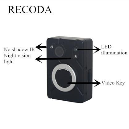 1080P 10 Hours Recording Police Body Worn Camera Night Vision GPS IP67