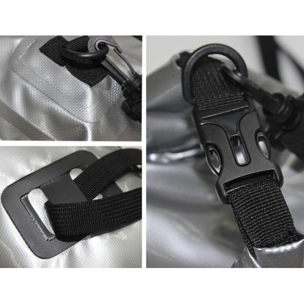 Silver 4 Liter Outdoor Waterproof Bag Customized Logo Accepted For Adult