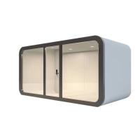 Préfabriqué Apple House 20ft porte coulissante en verre pour le bureau portable mini