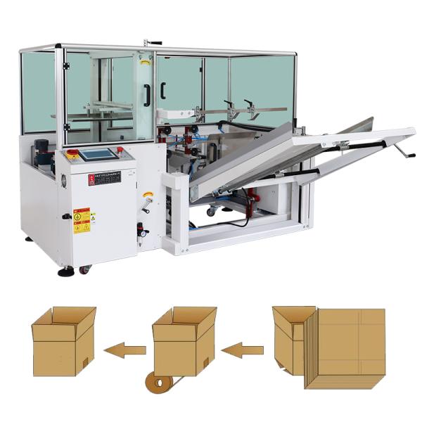 Automatic Flaps Sealing Machine for Food Industry Packing Line Carton Case Box Erector