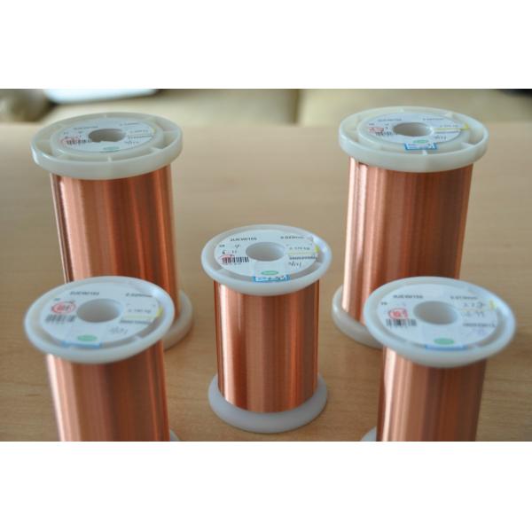 Медная проволока хорошее Solderability UEW 0.026mm покрытая эмалью круглая