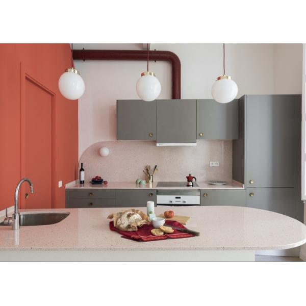 Деревянные неофициальные советники президента установили от дизайна современной кухни поставщика Гуандуна полного с верхней частью и ящиками кварца каменными