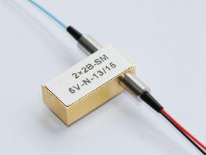 OADM 2x2 Fiber Optical Switches For Network System Testing And Protection