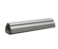 6082, 2A12, 2024, 7075, 7055, 7150 Profiles extrudés en aluminium anodisé argenté / découpe / forage / usinage CNC