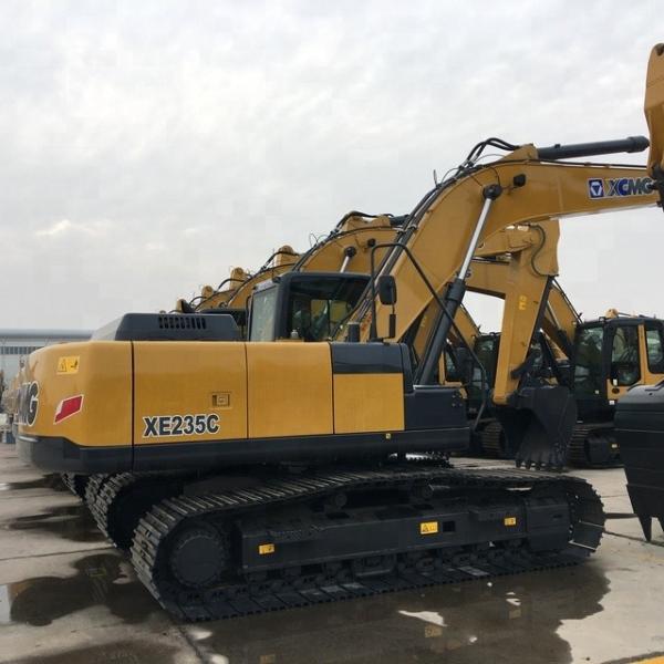 XCMG XE235C Hydraulic Crawler Excavator 23 Ton With 1 M3 Bucket Capacity