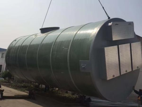 Buried Rainwater Diversion Equipment Domestic Sewage Pumping Station FRP Sewage Lifting Pump Station