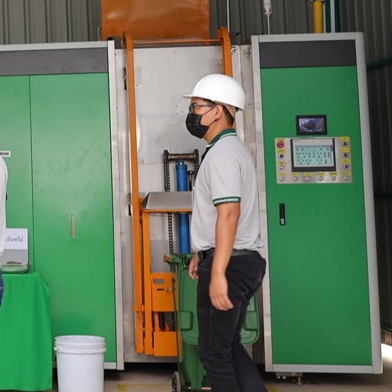 отход машины повторно использовать пищевых отходов 2000kg в завод по переработке вторичного сырья муниципальных отходов удобрения