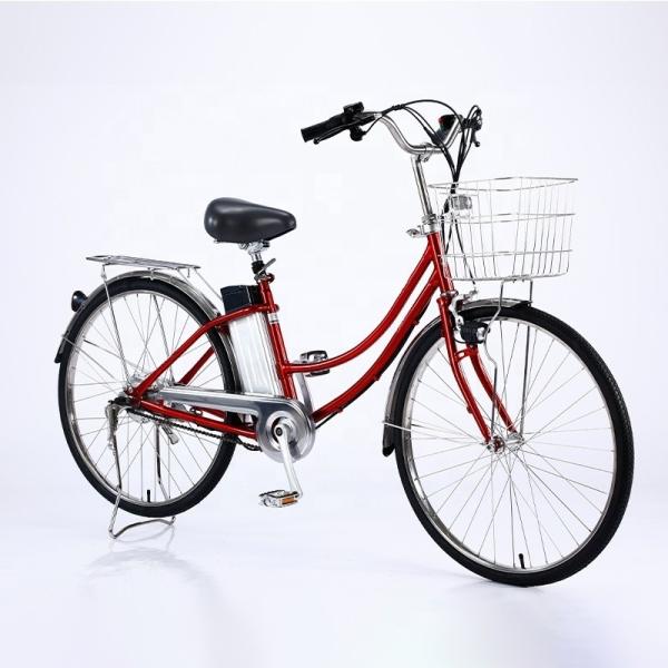 48V 250W Motor Electric Bike Step Through Frame 8Ah / 10Ah Lithium Battery