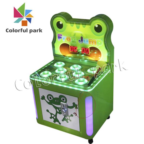 Battez un billet Arcade Amusement Indoor Playground Frog de taupe que le marteau