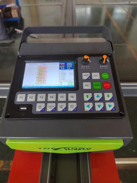 Portable Mini Gantry CNC Plasma Cutting Machine Precise P60 Torch HD Power 55A Ultra Optional OXY Flame Propane Acetylene Motor