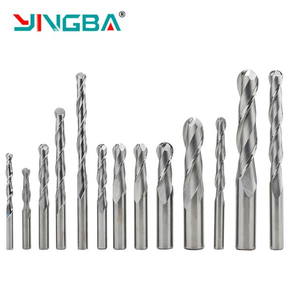 Manufacturer Cnc Wood Bits Ball Nose Endmill Cutter 2 Flute End Mill 5mm 6mm Ball Nose Bit Wood Carving Tools