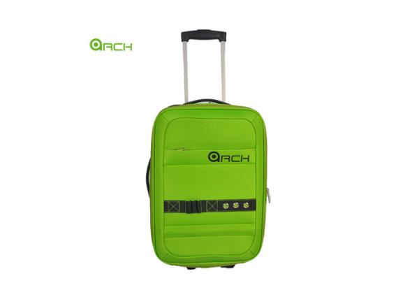 600D Expandable Carry On Luggage Cabin Suitcase With Skate Wheels