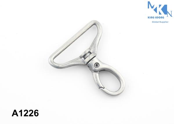 Custom Made Metal Snap Clips / Swivel Clasp Hooks Luggage Hardware Accessories