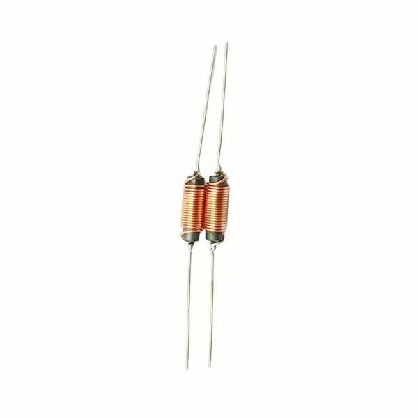 Copper Wire Magnetic Rod Inductor RWW4*15-6uH with Ferrite Drum Magnetic Core