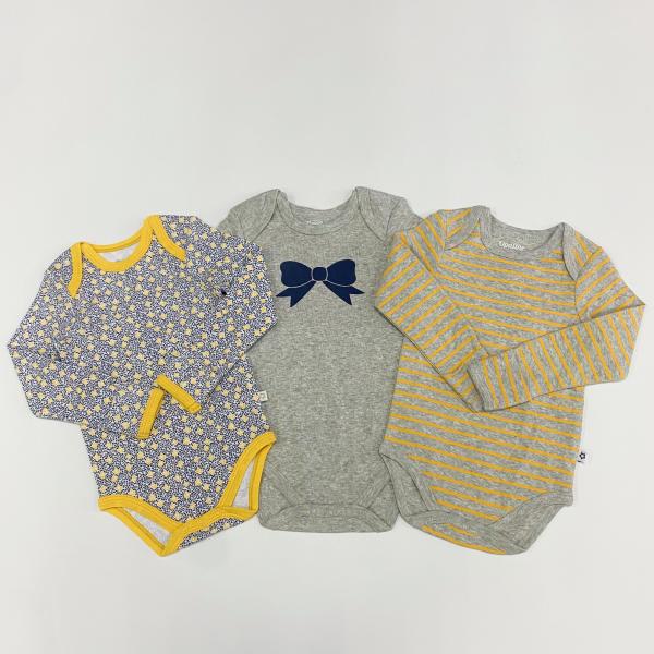 Custom Cotton Baby Bodysuit White Full Print Unisex Long Sleeve Bodysuit With Button