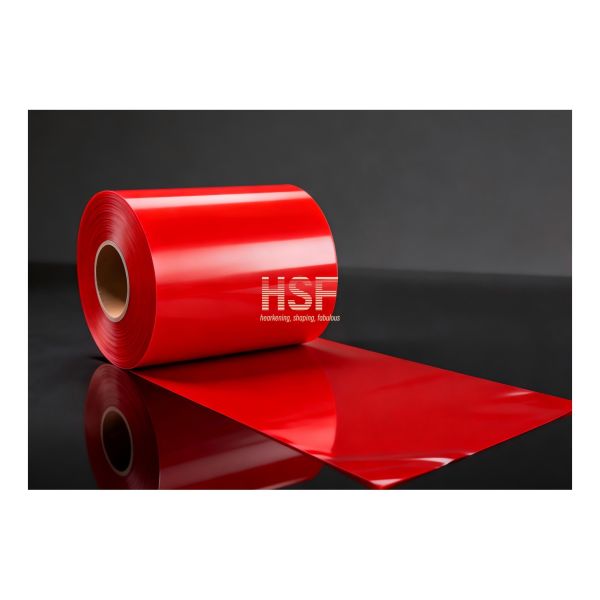 160μm Heavy-Gauge Red CPE Base Film with Fade-Resistant Color and Puncture-Proof Performance for Industrial Applications