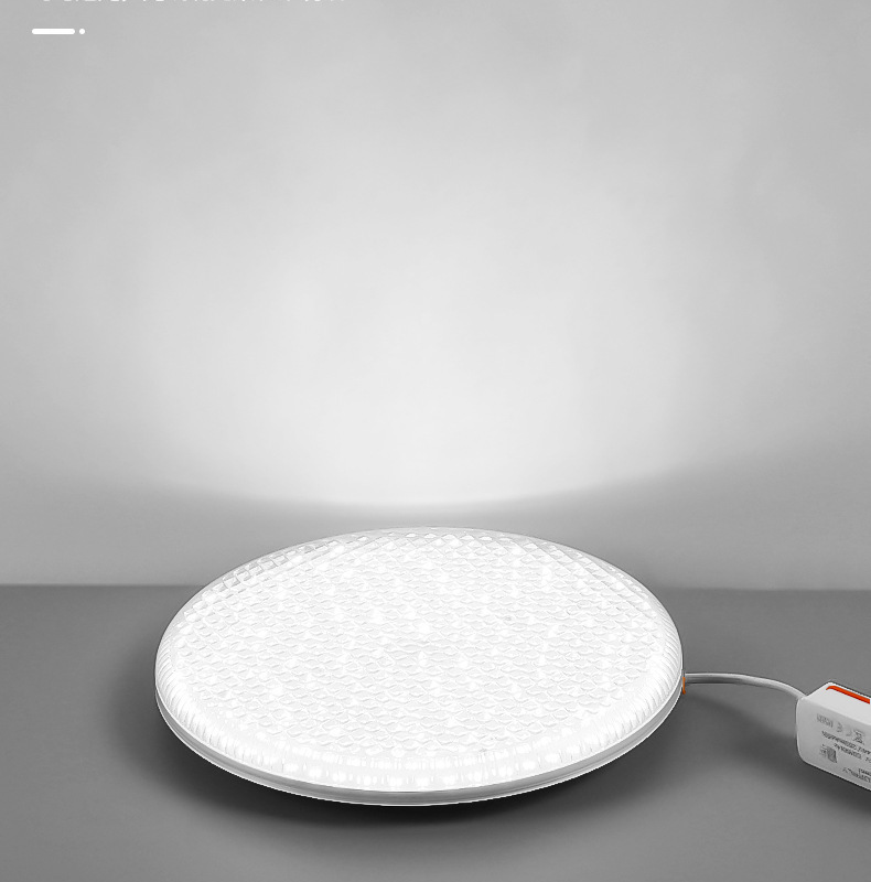 IP44 Edgeless Round Spotlight Iron Cri80 Crystal PC Diffuser Frameless Backlit Smd2835 Dimmable Free Adjustment Cut Hole 24w 36w 48w 10000K Round Surface Mounted LED Panel Light
