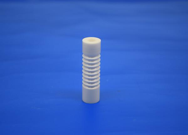 Wear Resistance Zirconia Ceramic Threaded Rod , Alumina Threaded Rod And Screws