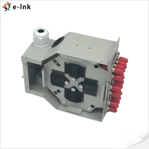 12ST двухшпиндельный пульт временных соединительных кабелей волокна Din-рельса: входы 2-Cable