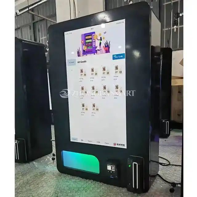 32 Touch Screen Wall Mounted Mini Vending Machine Age Verification Feature Small yet Efficient Vending Machine
