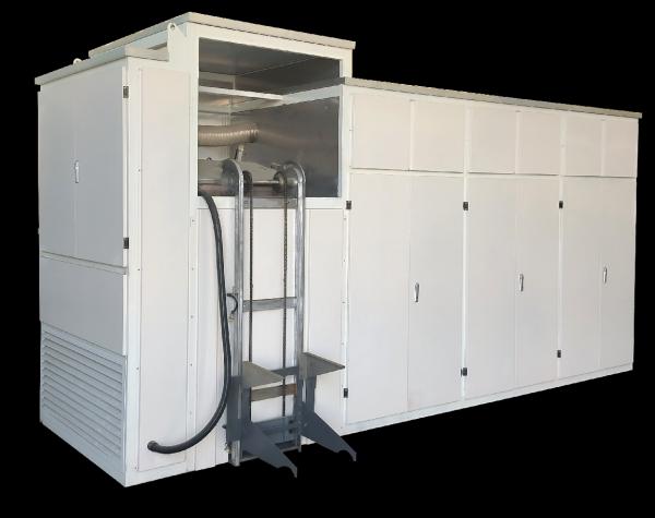 Integrated Medical Waste Shredder Machine 45KW For Clinics Healthcare Centers