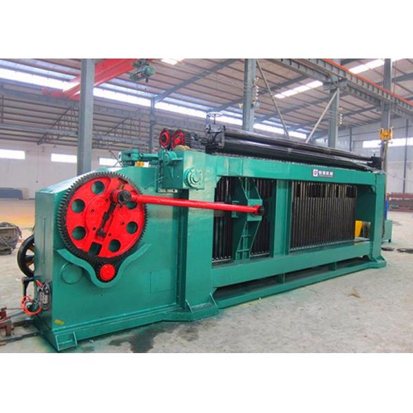 Automatic 60x80 Wire Netting Machine , Hexagonal Wire Mesh Machine