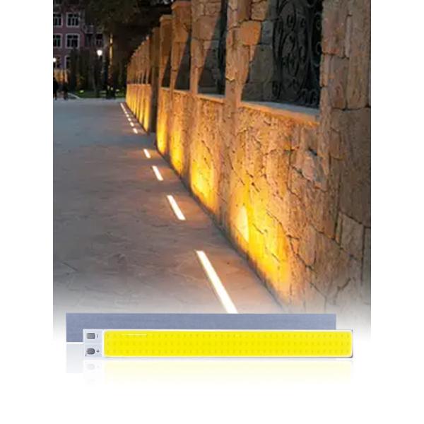 Aluminum PCB COB LED Light Strip - Decorative, Landscape, Park Lighting, Waterproof & Dimmable