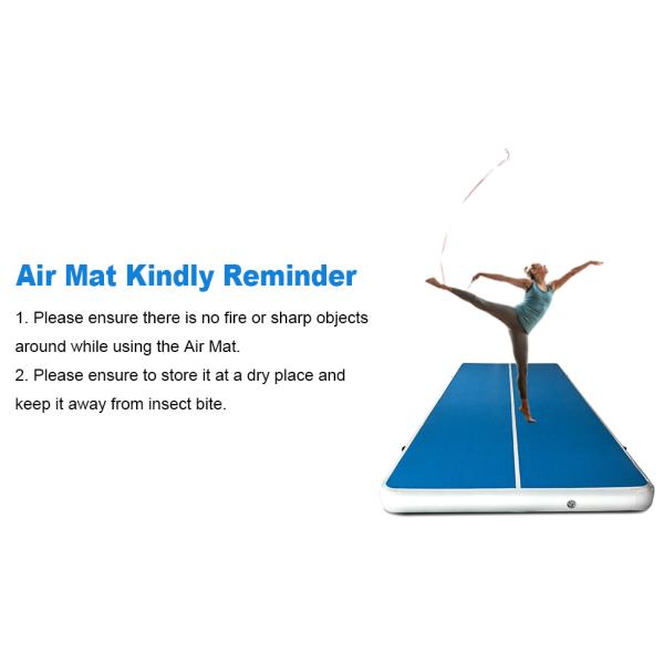 Inflatable Air Track Tumble Yoga Gym Mat Garden Gym Equipment Home Use Tumbling Mat Sport Fun Professional