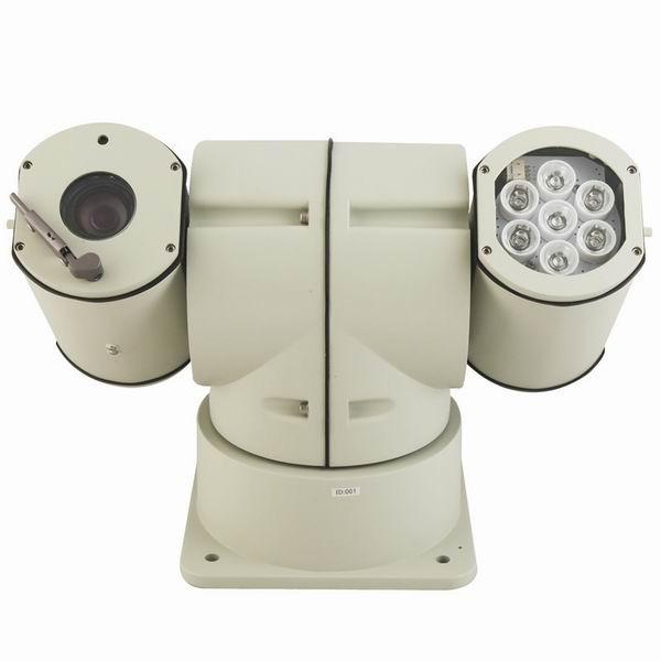 Portable Infrared IR HD 480TVL Vehicle mounted PTZ Camera for Police Car