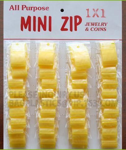 Mini  zipper bag Reclosable Apple Bags colorful mini bag, mini apple bags with red pattern, mini plastic zipper ba