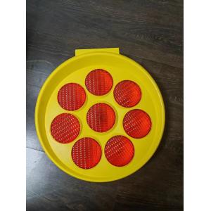 Portable High Brightness Flashing Solar Powered Traffic Warning Light with Sunflower Design