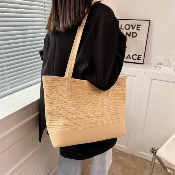 Raffia Crochet Straw Bags, Straw Bag, Crochet Bag,  Mesh Beach Bag, Crochet Purse, Raffia Tote Women Bag, Raffia Bag,  Crochet Tote, Straw Tote Bag, Handmade Bag, Summer Bag, Beach Bag,