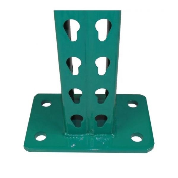 Corrosion Protection Teardrop Racking for Adjustable Upright shelf Warehouse Storage