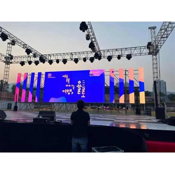 P3.91mm 500x500mm LED дисплейная панель Сцена Фон видеостенный экран