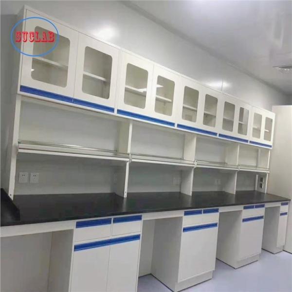 C-frame Chemistry Lab Workbench Quotation with Phenolic Resin or Epoxy Resin Worktop and Stainless Steel Materials