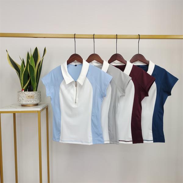 Moisture Wicking Women Horse Riding Short Sleeve Base Layer