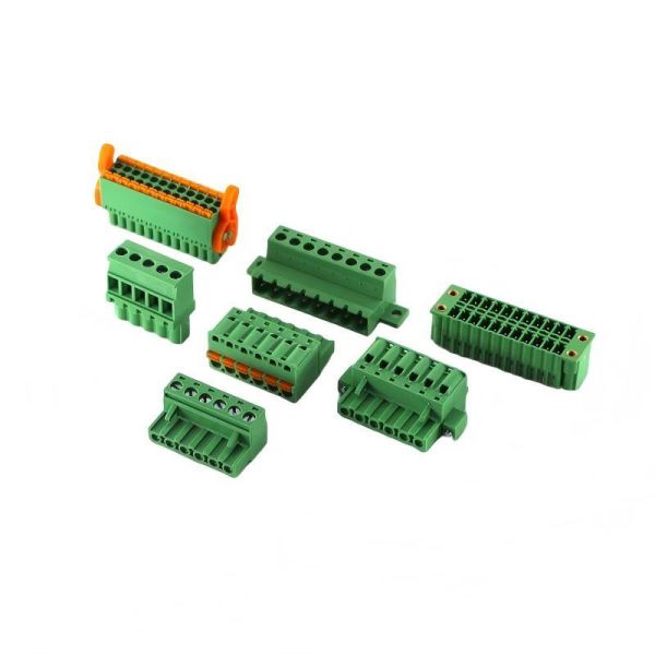 Customized processing by manufacturer, pluggable terminal blocks with spacing of 3.5/3.81/5.0/5.08/7.5/7.62