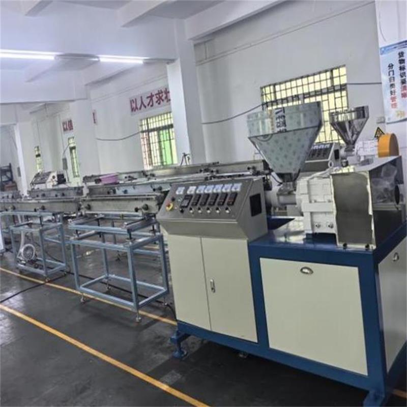 PFE-50D Double Head Rewinding Automatic PVC Filament Extrusion Machine for Plastic Binding Coil