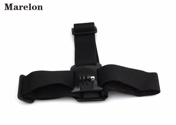 Carbon Fiber Camera Gopro Head Strap Elastic Adjustable Skin Contact Reliable