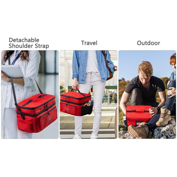 Travel Medicine Bag Organizer-Medicine Organizer Storage-Pill Bottle Organizer Storage-Medication Organizer