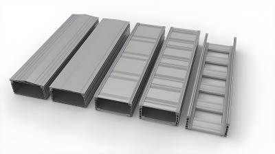 Wall Mounted Molded Cable Tray Ventilated Trough Cable Tray Rectangular
