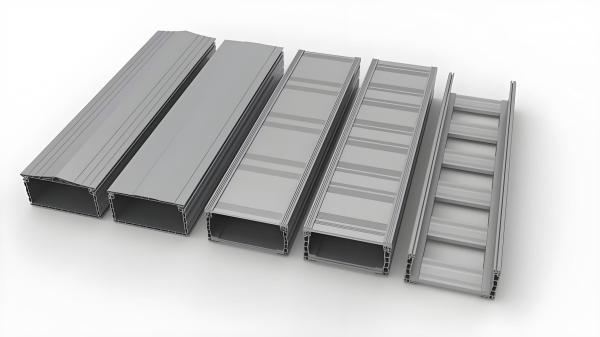 Wall Mounted Molded Ventilated Trough Cable Tray / Rectangular Galv Cable Tray